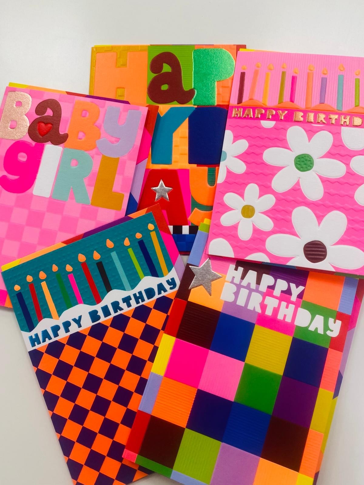 Paper Salad HAPPY BIRTHDAY DAISIES