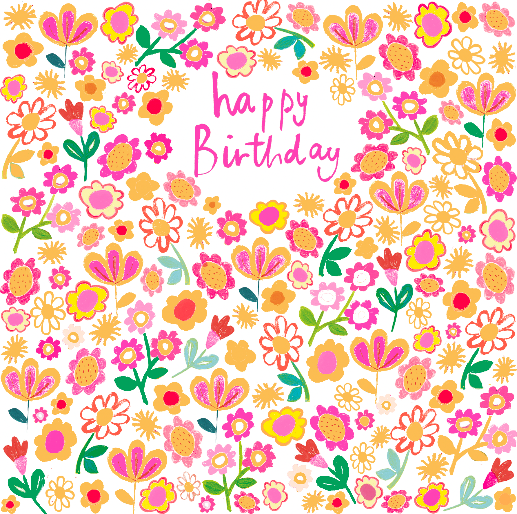 HAPPY BIRTHDAY FLORALS