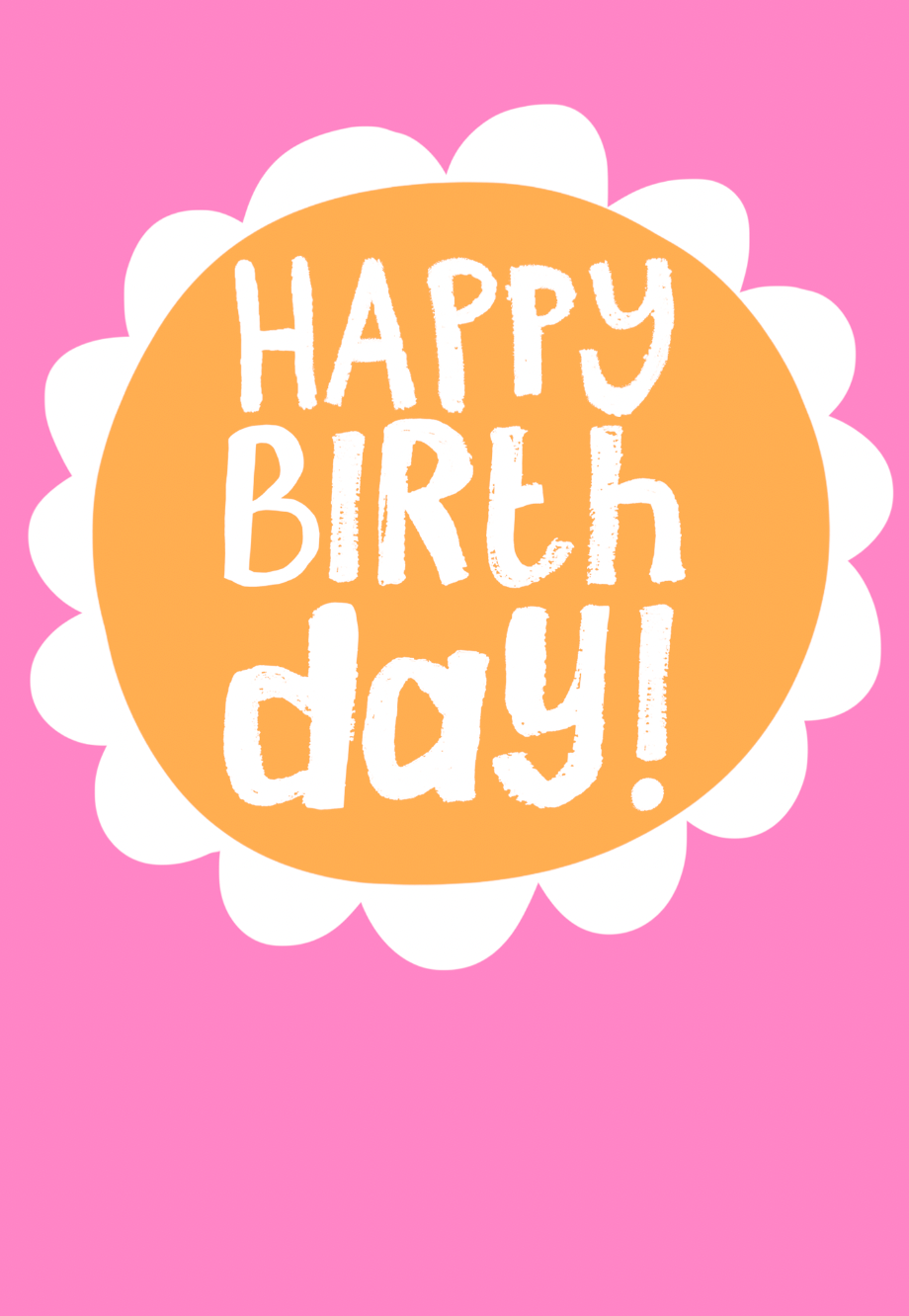 BIG BIRTHDAY FLOWER