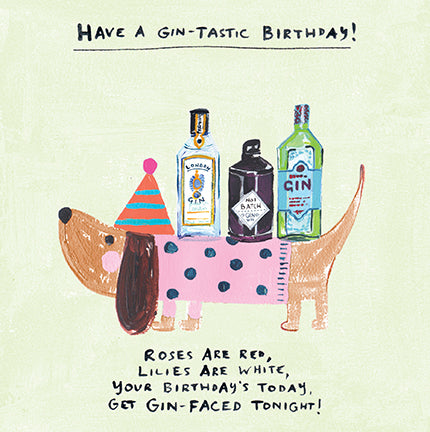 Ho-Hum. Gin Faced