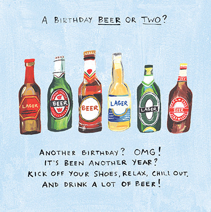 Ho-Hum. Birthday Beer