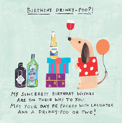 Ho-Hum. Drinky Poo