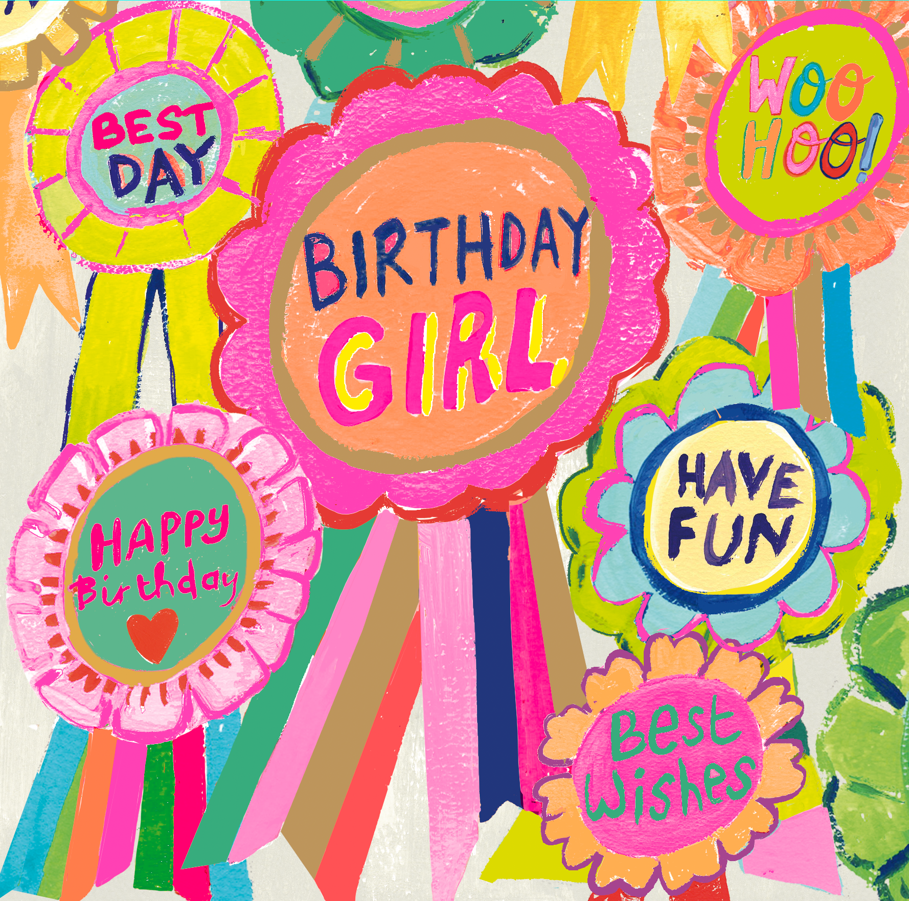 BIRTHDAY ROSETTES