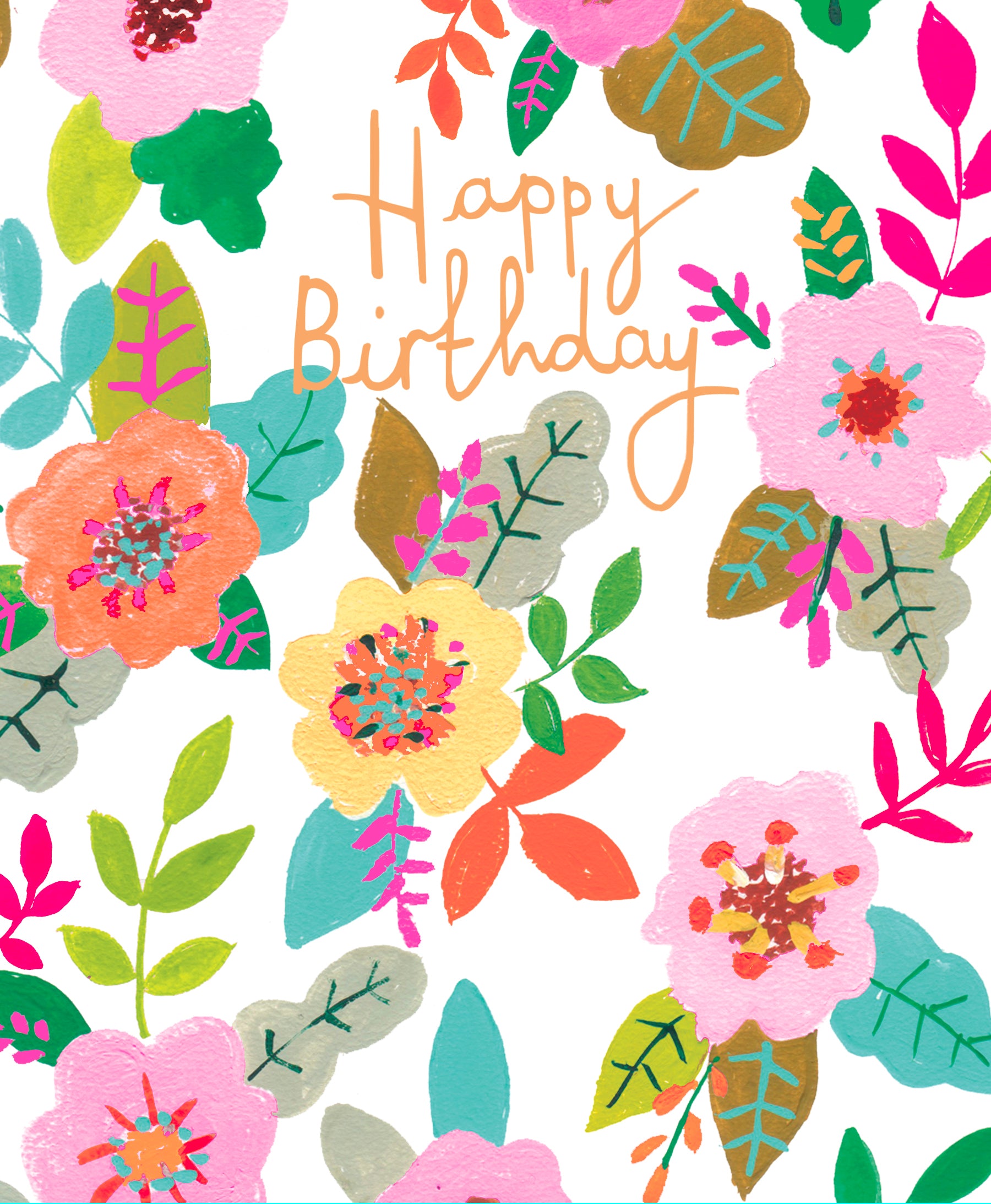 Happy Birthday Flowers