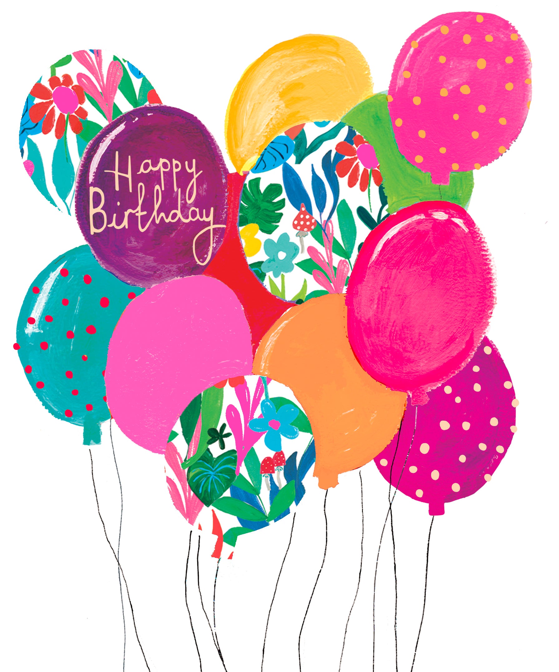 Happy Birthday Balloons