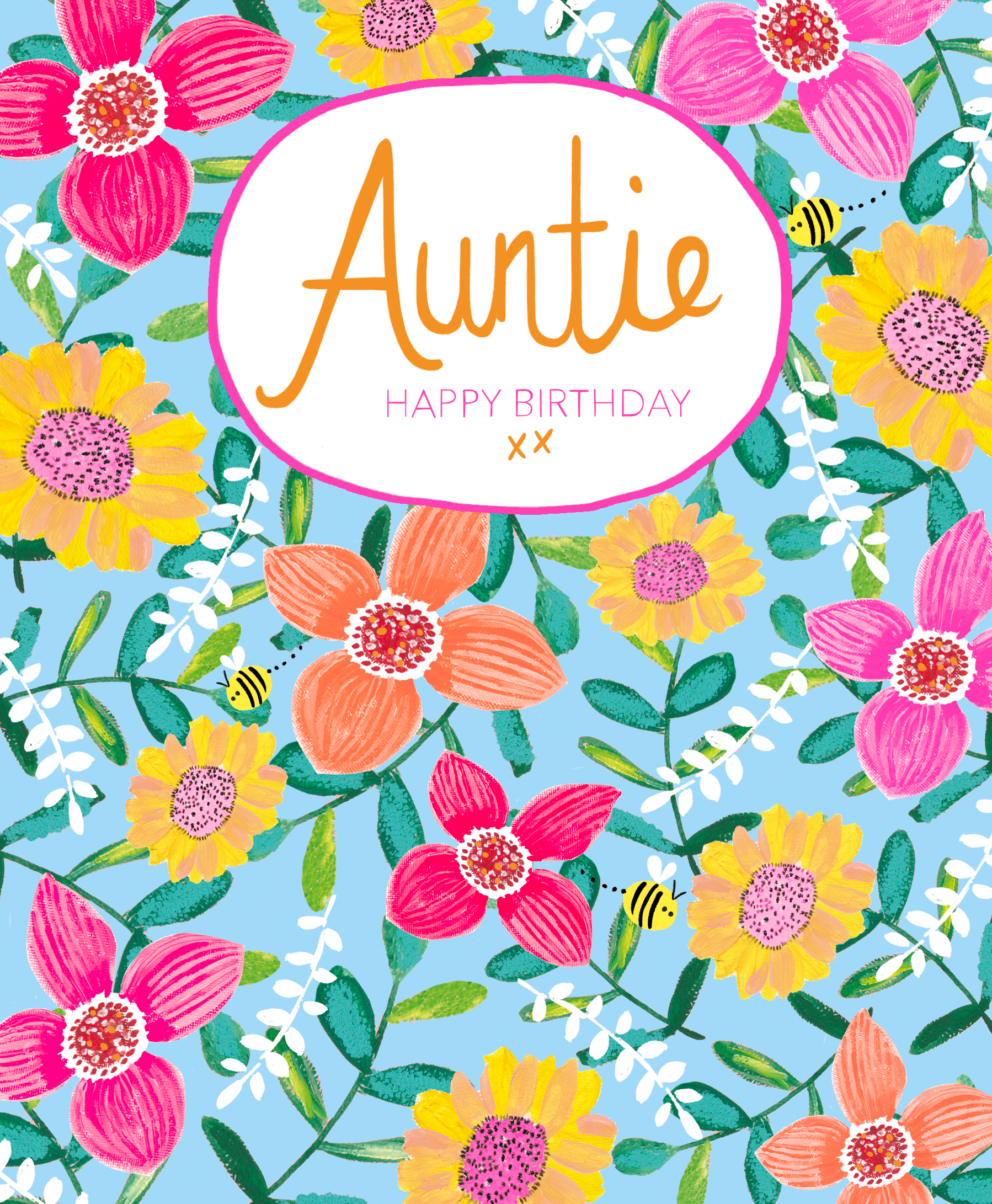 Auntie Happy Birthday