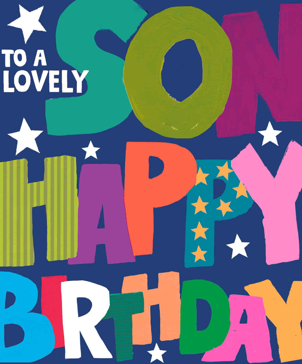 To A Lovely Son Happy Birthday