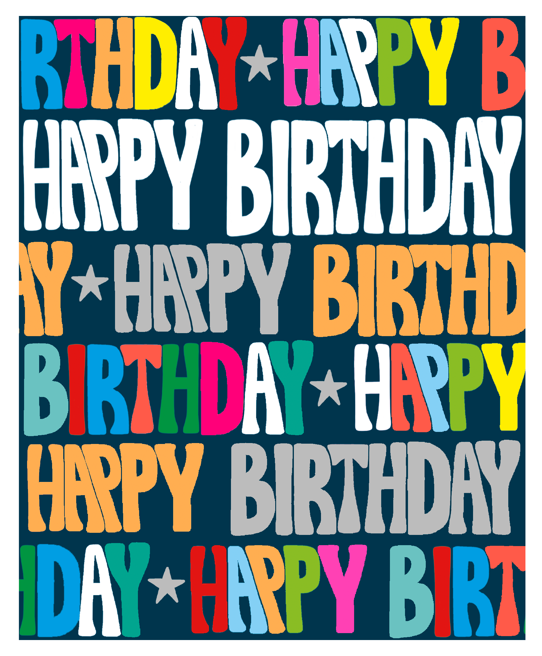 Birthday Text Repeat