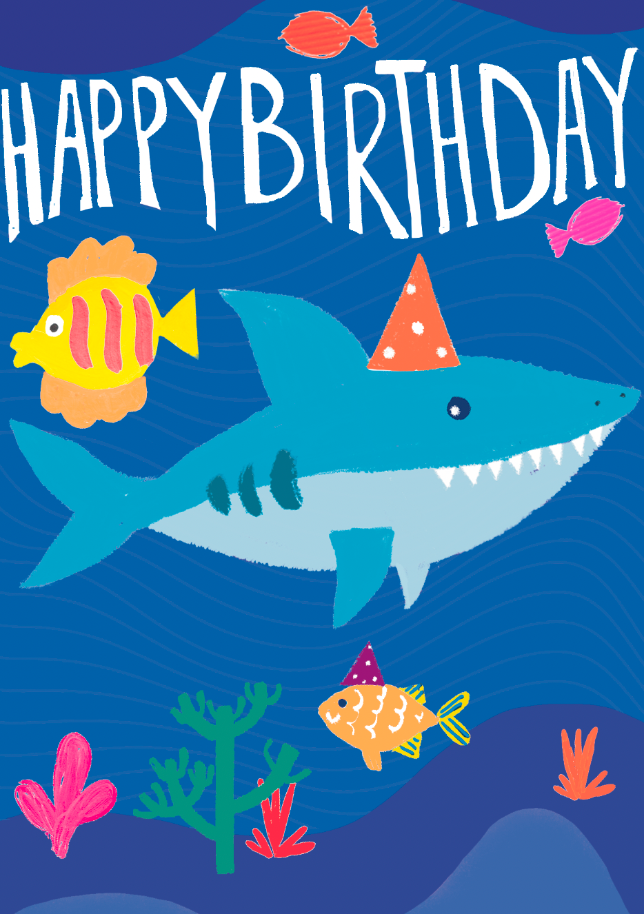 Birthday Shark Party