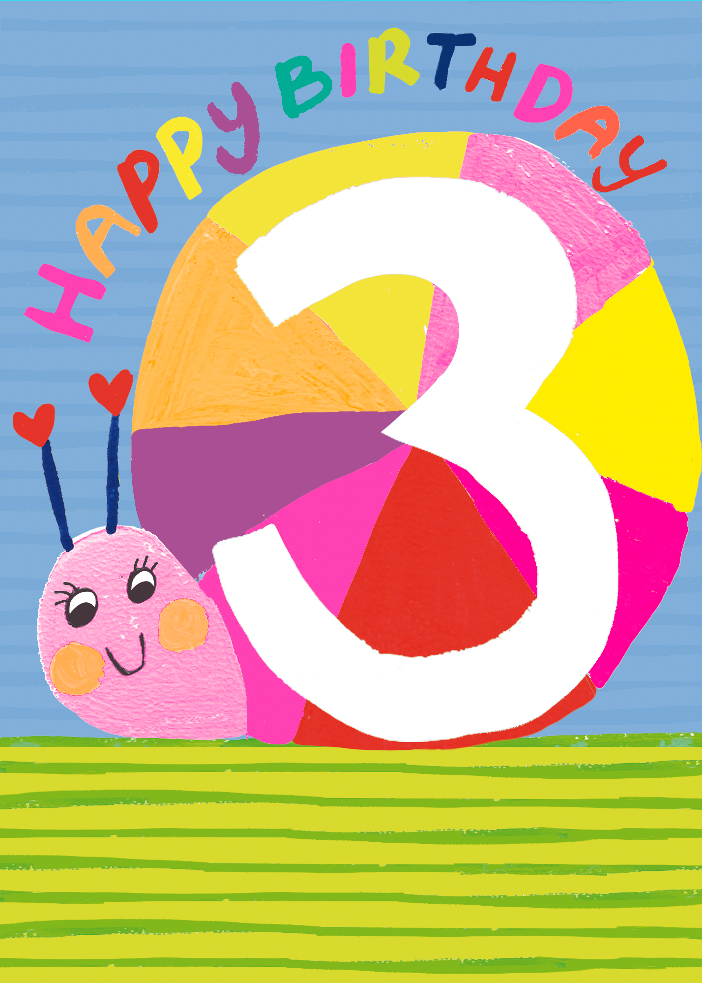 Age 3 Rainbow Snail