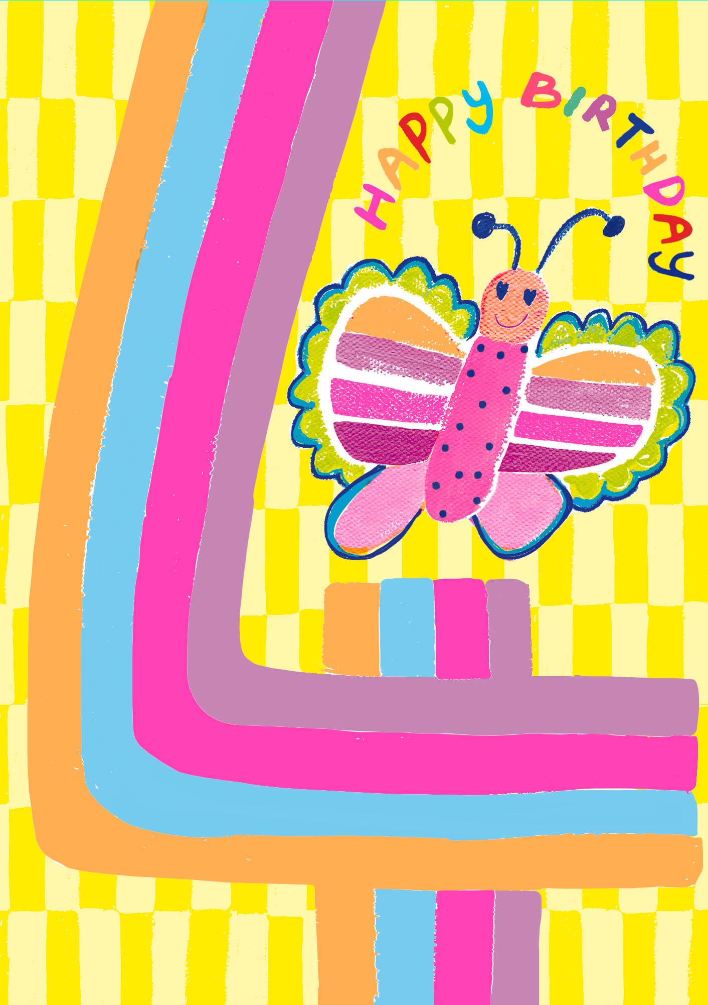 Age 4 Butterfly