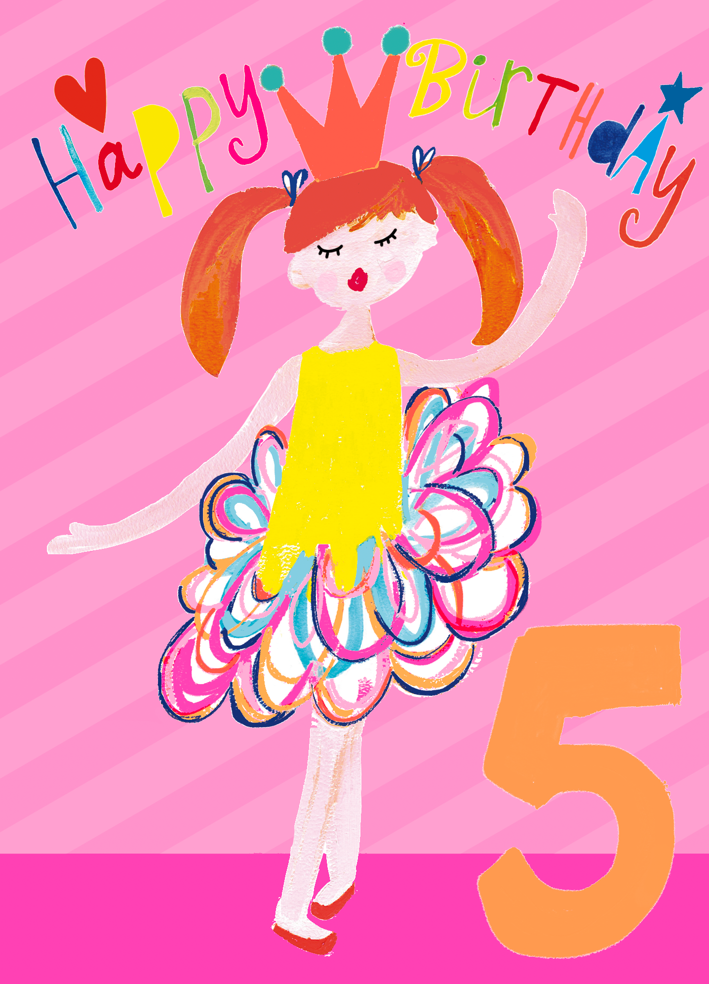Age 5 Ballerina Princess