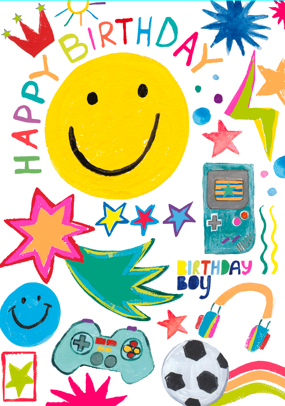 Birthday Boy Icons