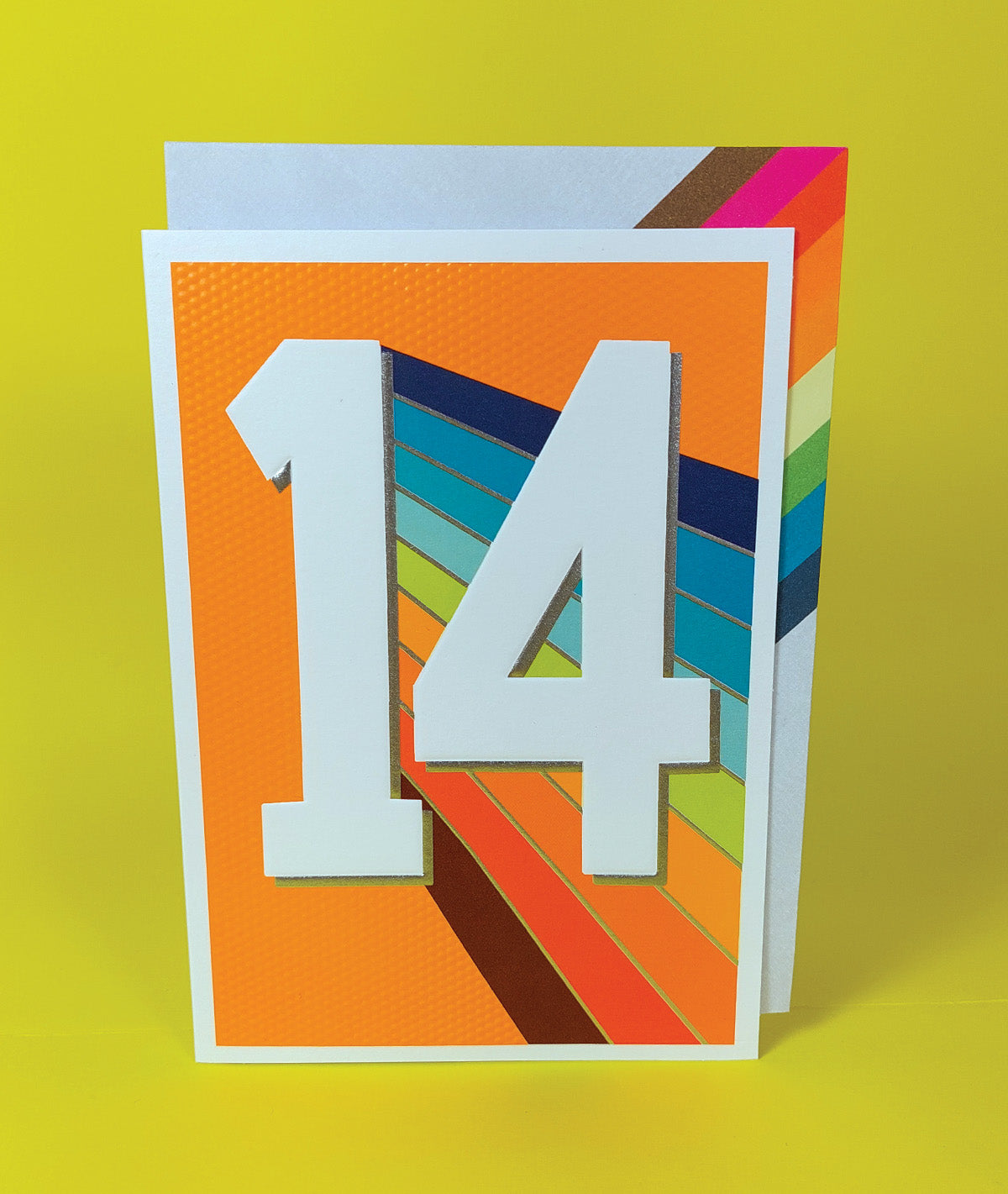 Age 14 Boy Birthday Card | Bright and Sparkly Greetings Cards | Paper Salad age-14-boy-birthday-card-bright-and-sparkly-greetings-cards-paper-salad