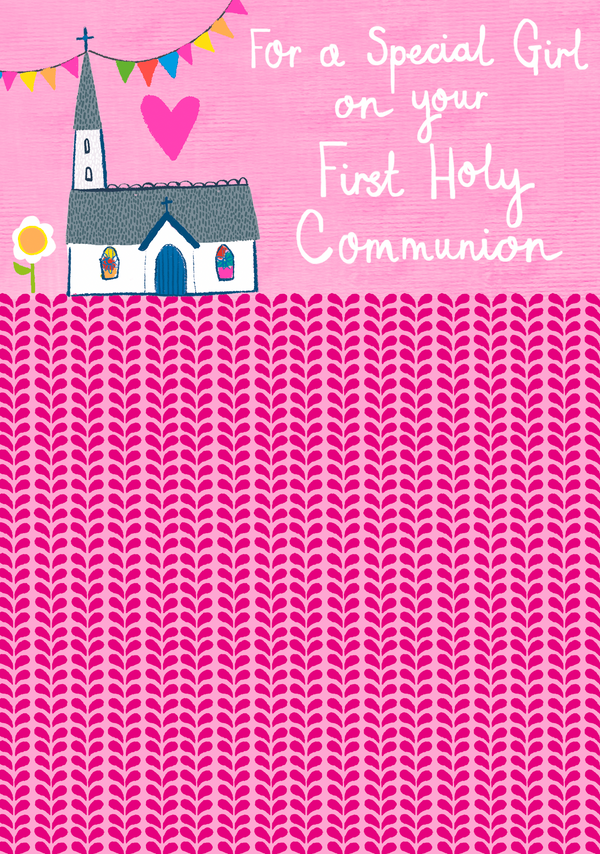 GIRL CHURCH HOLY COMMUNION