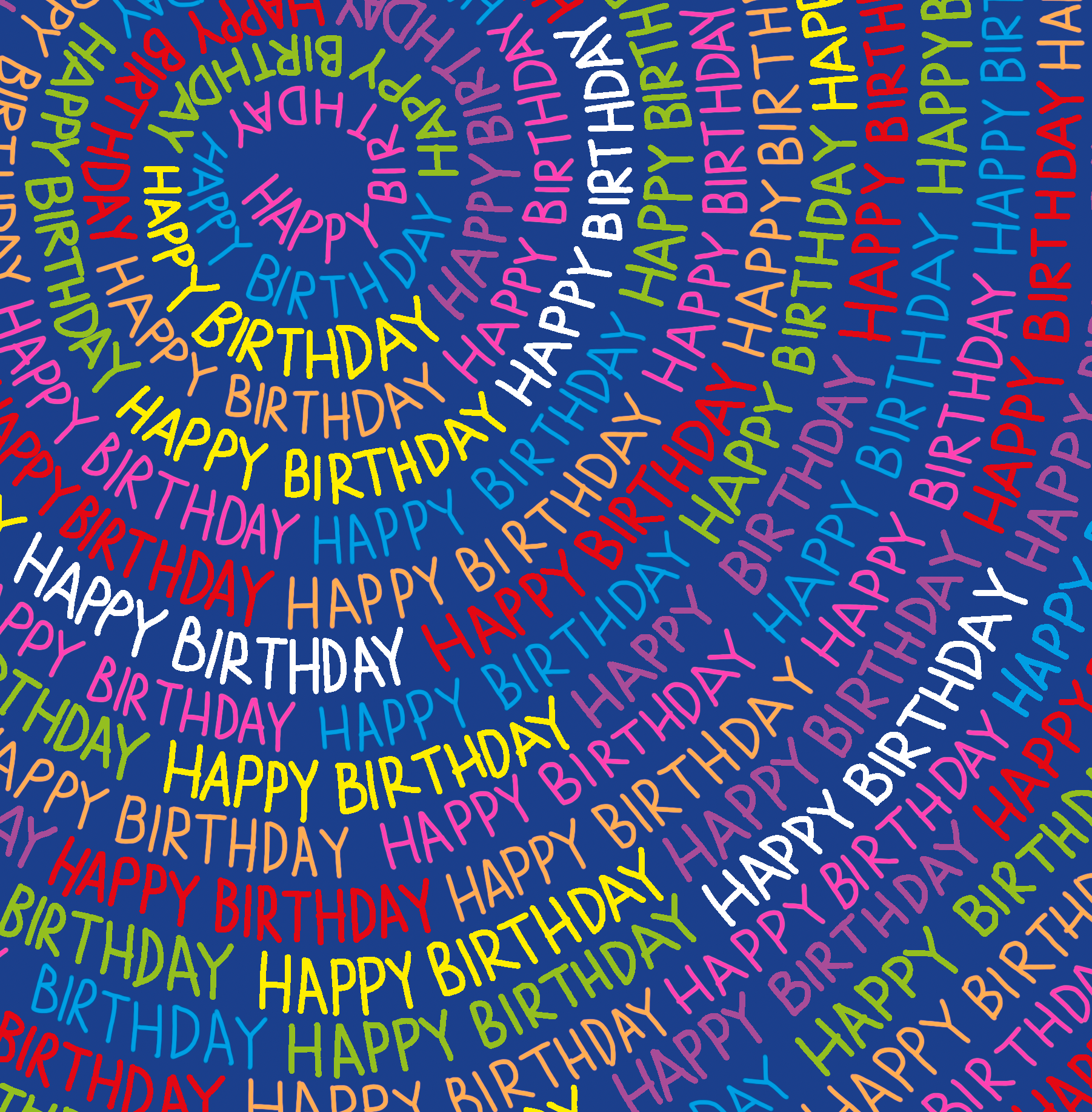 TEXT SWIRL REPEAT