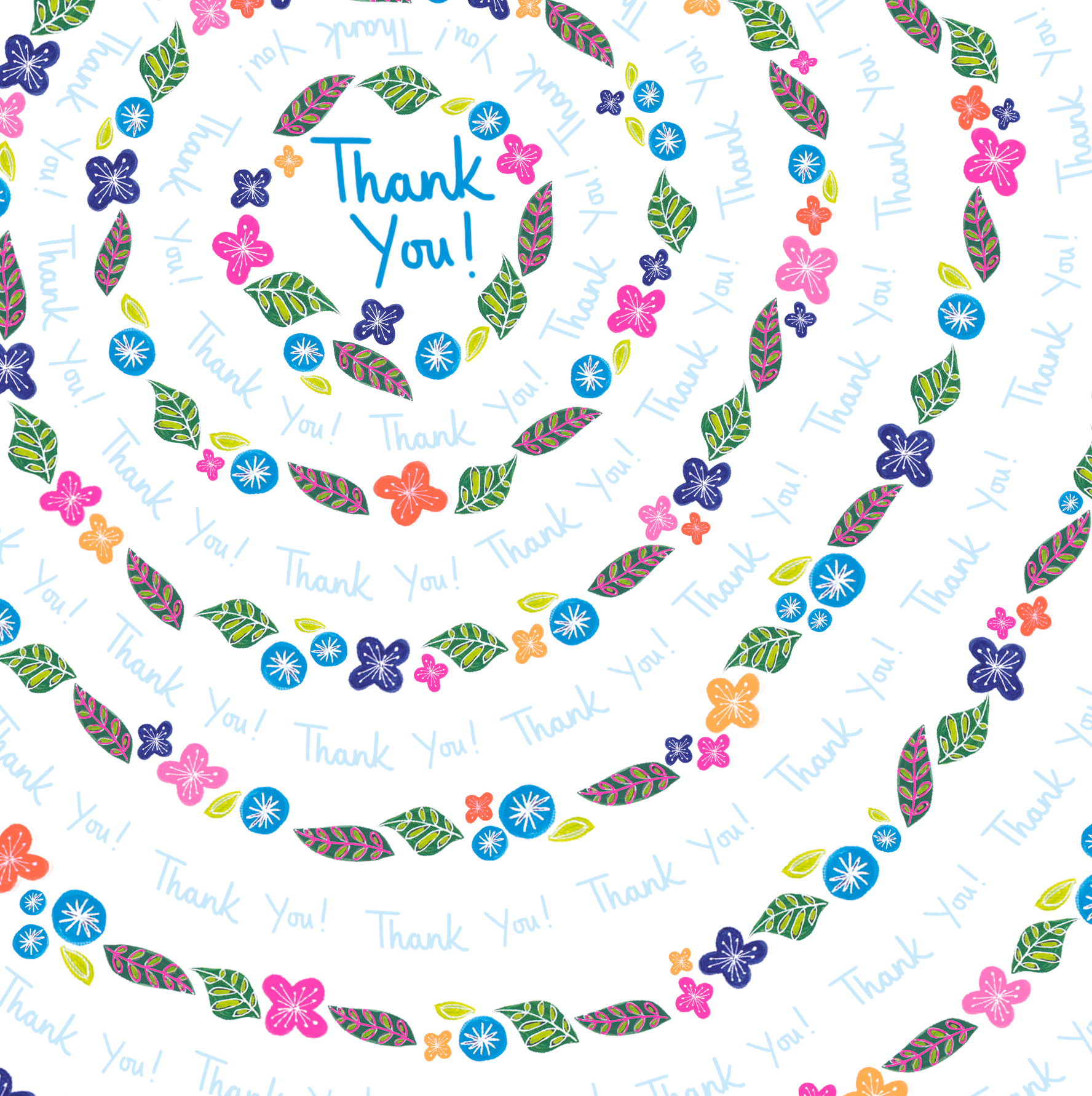 THANK YOU SWIRL