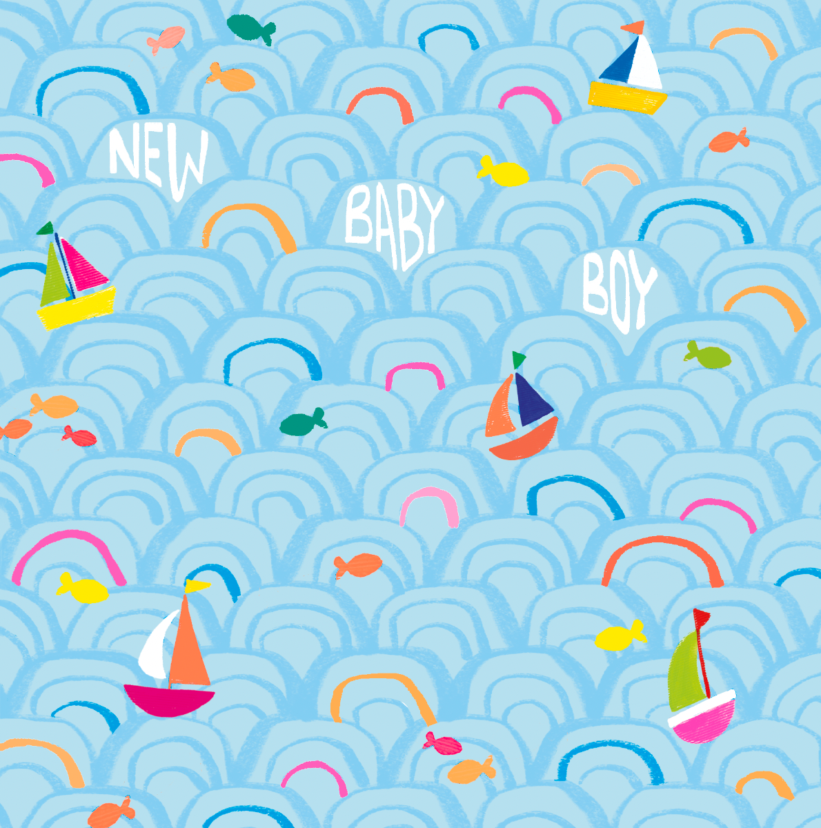 BABY BOY WAVES