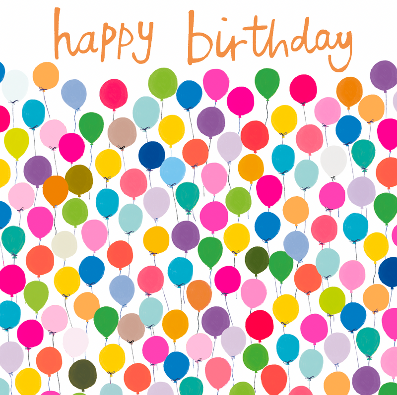 BRIGHT BIRTHDAY FOIL BALLOONS