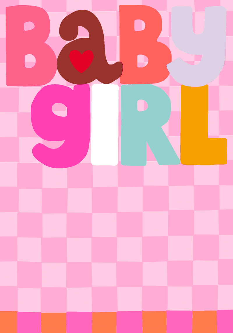 Baby Girl Pink Checkered
