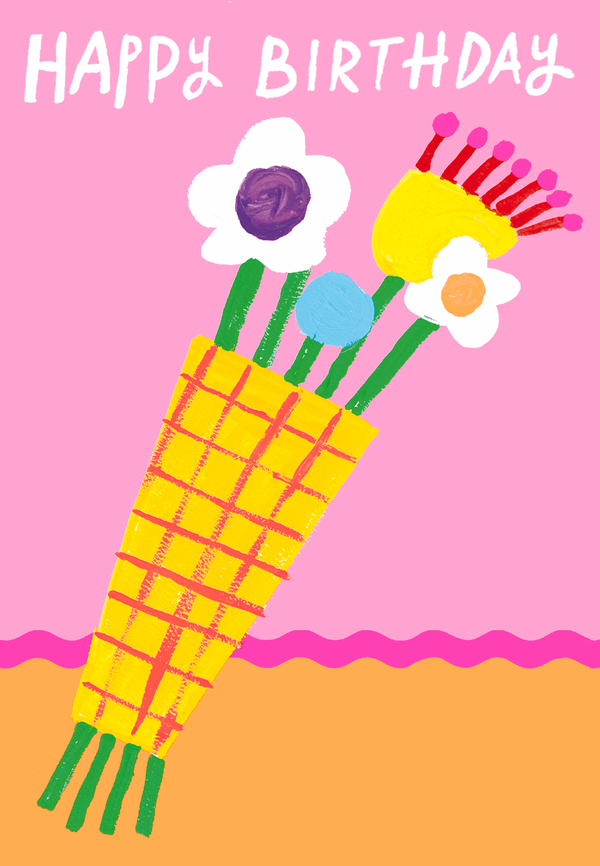 BIRTHDAY FLOWER BOUQUET