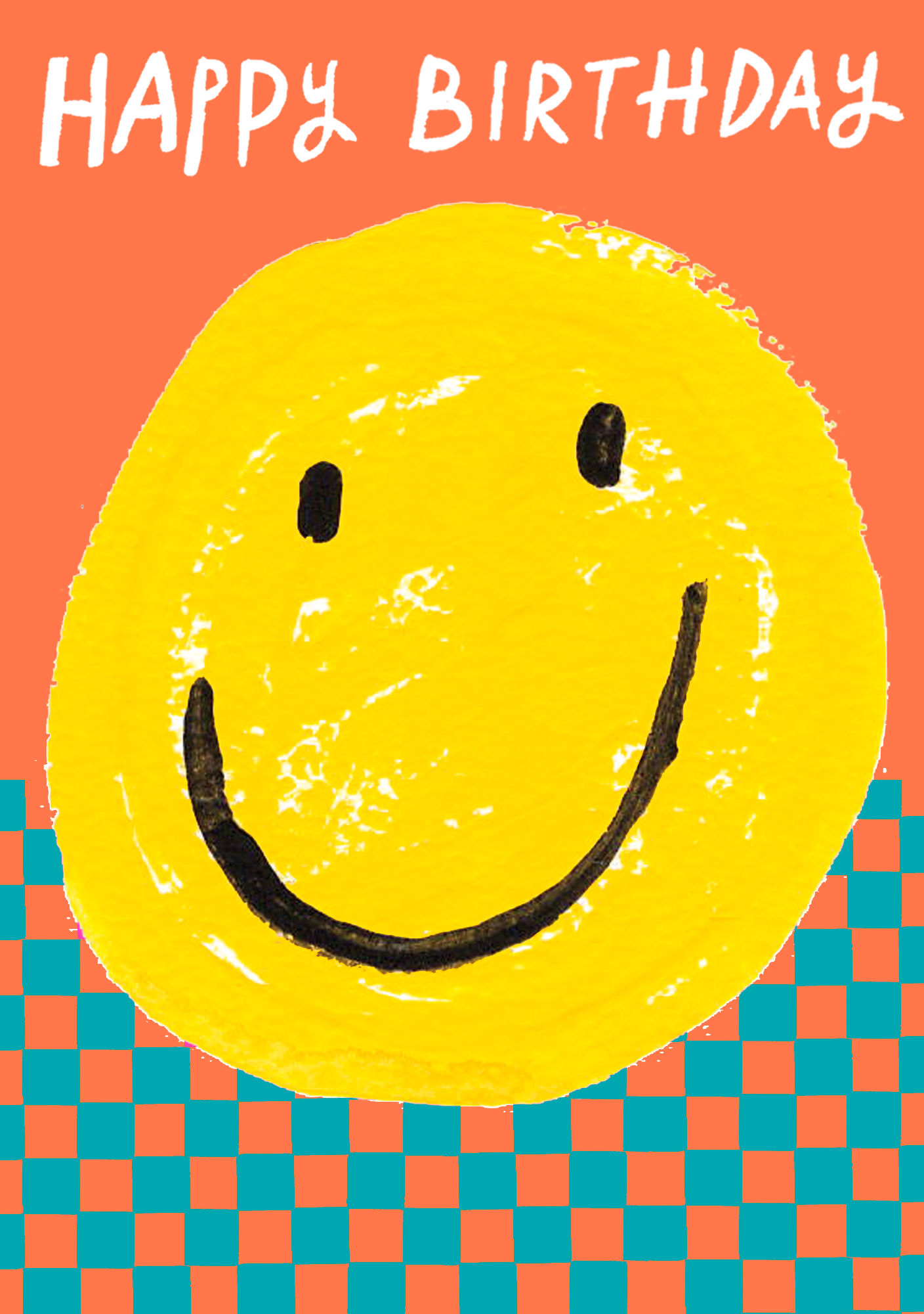 HAPPY BIRTHDAY SMILEY FACE