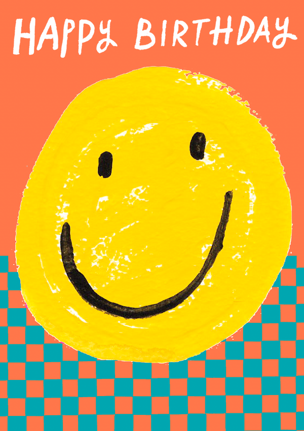HAPPY BIRTHDAY SMILEY FACE