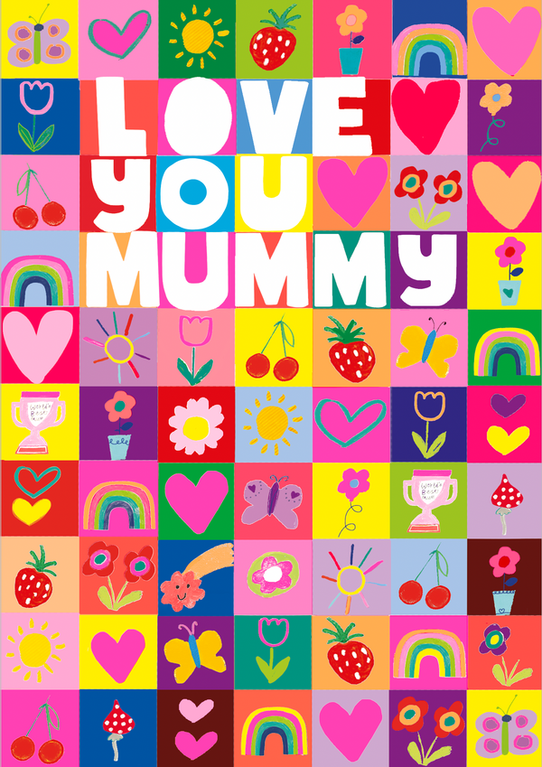 LOVE YOU MUMMY PRETTY ICONS