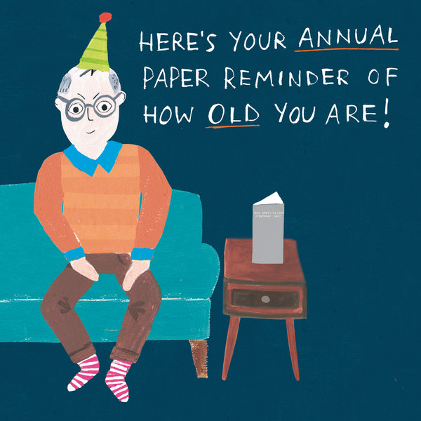 Emotional Rescue - 60th Birthday Card Tears Of Laughter | Funky Pigeon IE