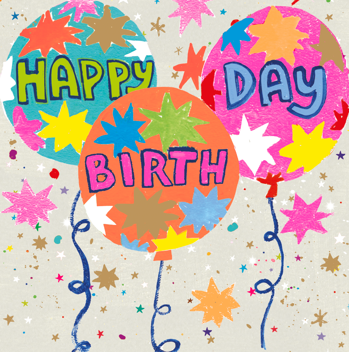 BRIGHT BIRTHDAY BALLOONS