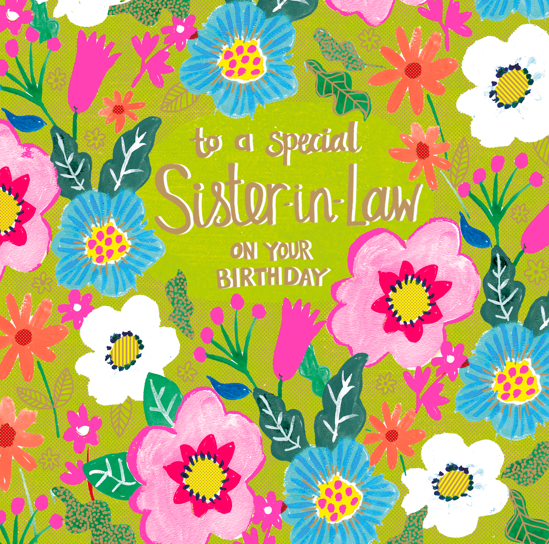 A SPECIAL SISTER-IN-LAW ON YOUR BIRTHDAY
