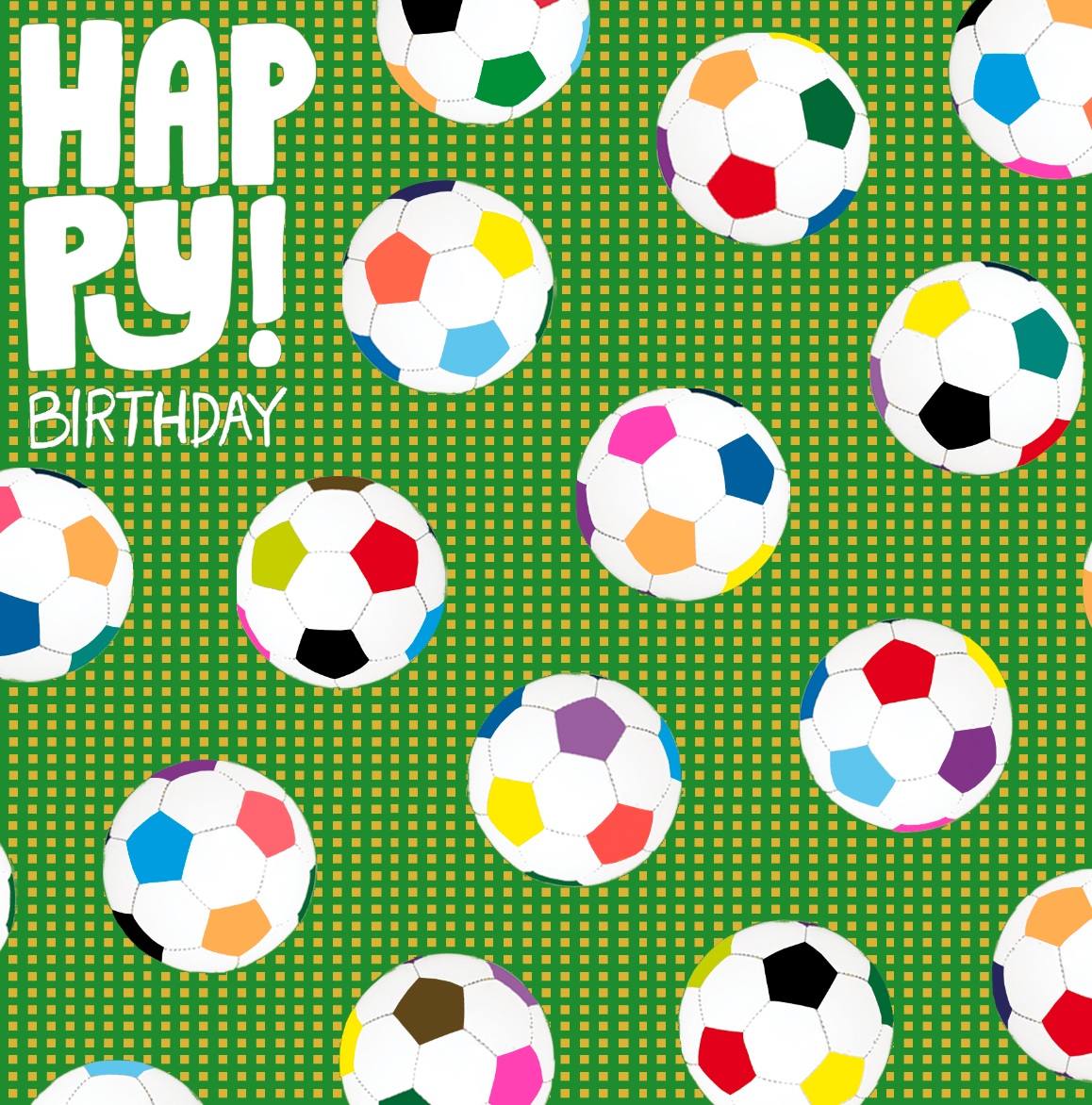 BIRTHDAY FOOTBALLS