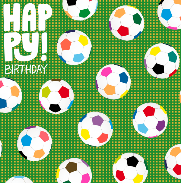 BIRTHDAY FOOTBALLS
