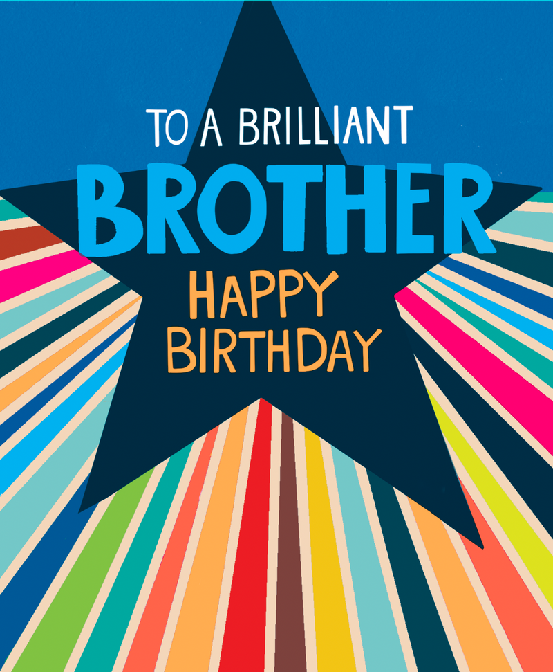 Brilliant Brother Happy Birthday