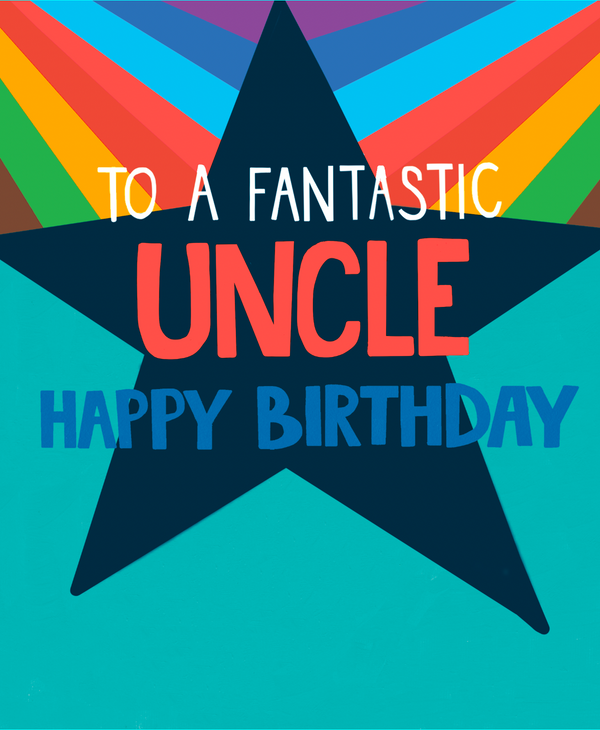 Fantastic Uncle Happy Birthday