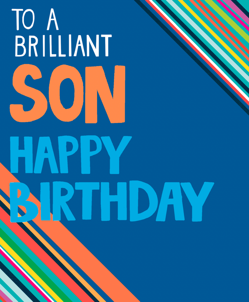 Brilliant Son Happy Birthday