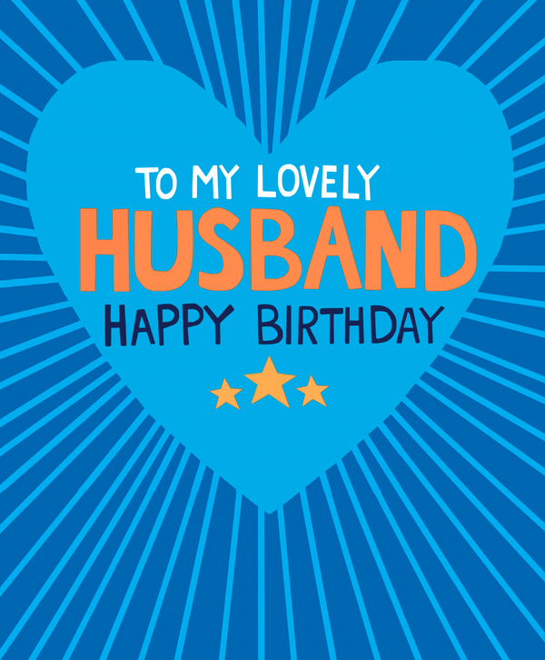 Lovely Husband Happy Birthday