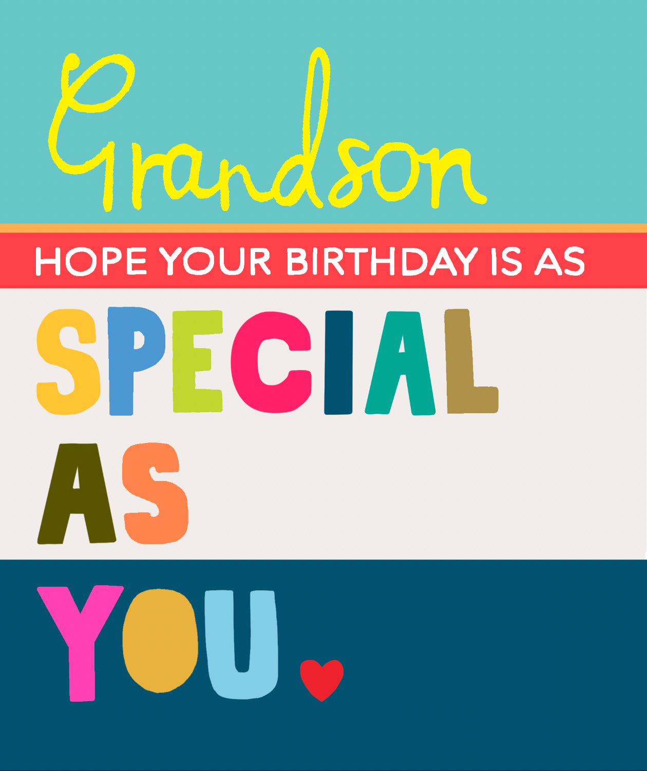 Grandson Hope Your Birthday Is As Special As You