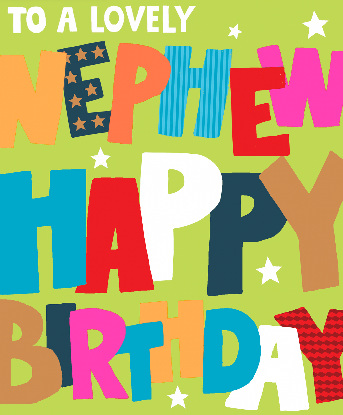 To A Lovely Nephew Happy Birthday