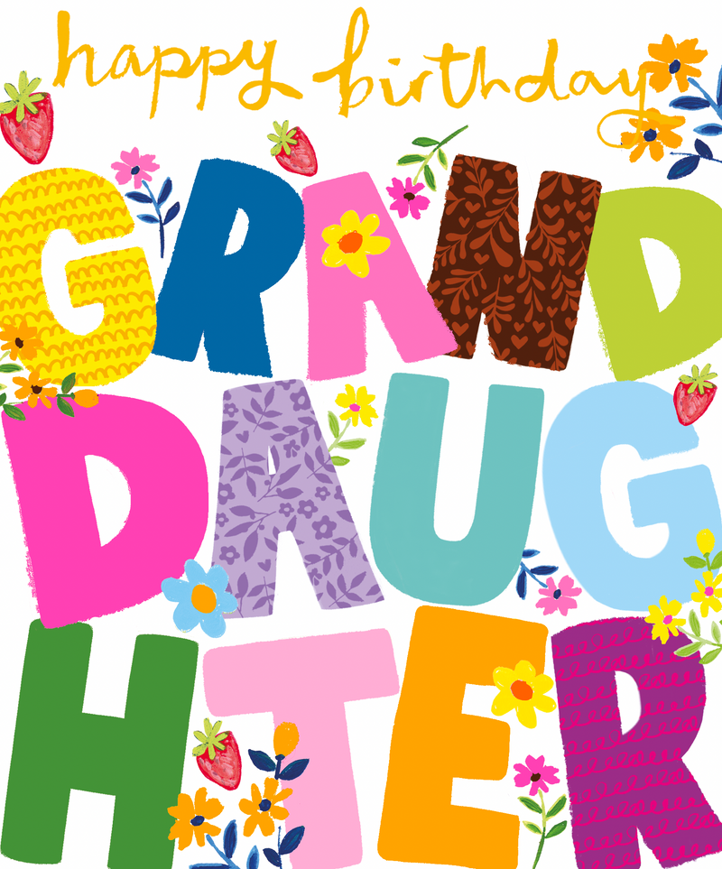 Happy Birthday Granddaughter