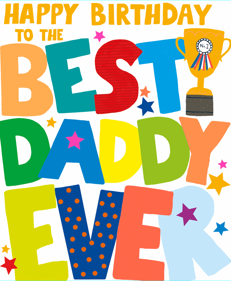 BEST DADDY EVER BIRTHDAY