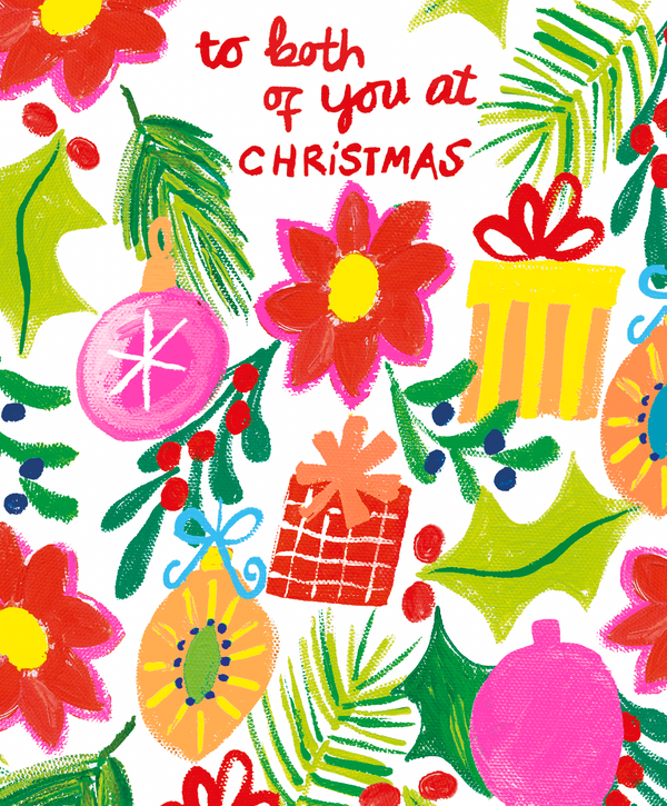 MERRY CHRISTMAS TO YOU FOLIAGE AND ICONS