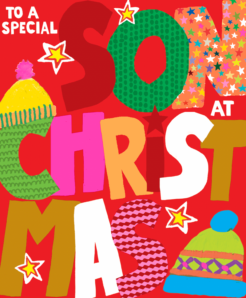 SON BIG TEXT CHRISTMAS