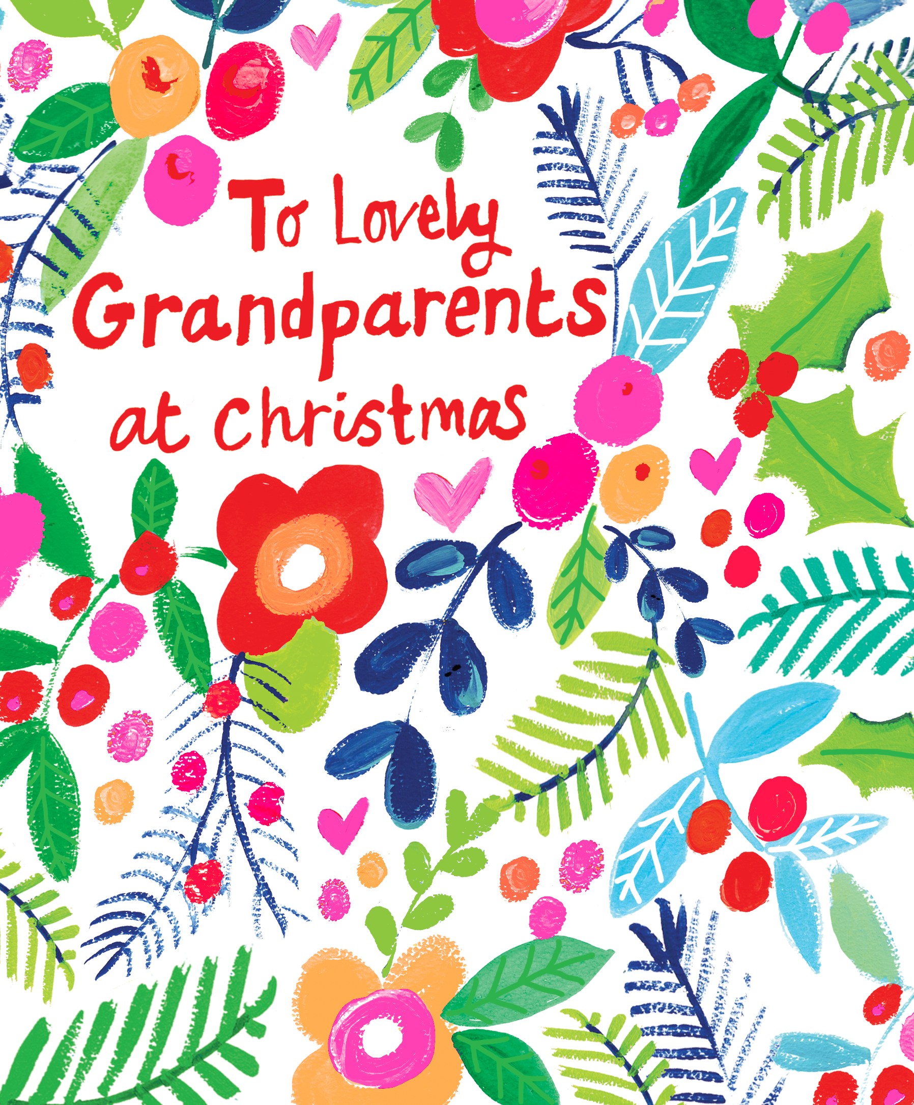 GRANDPARENTS CHRISTMAS FOLIAGE
