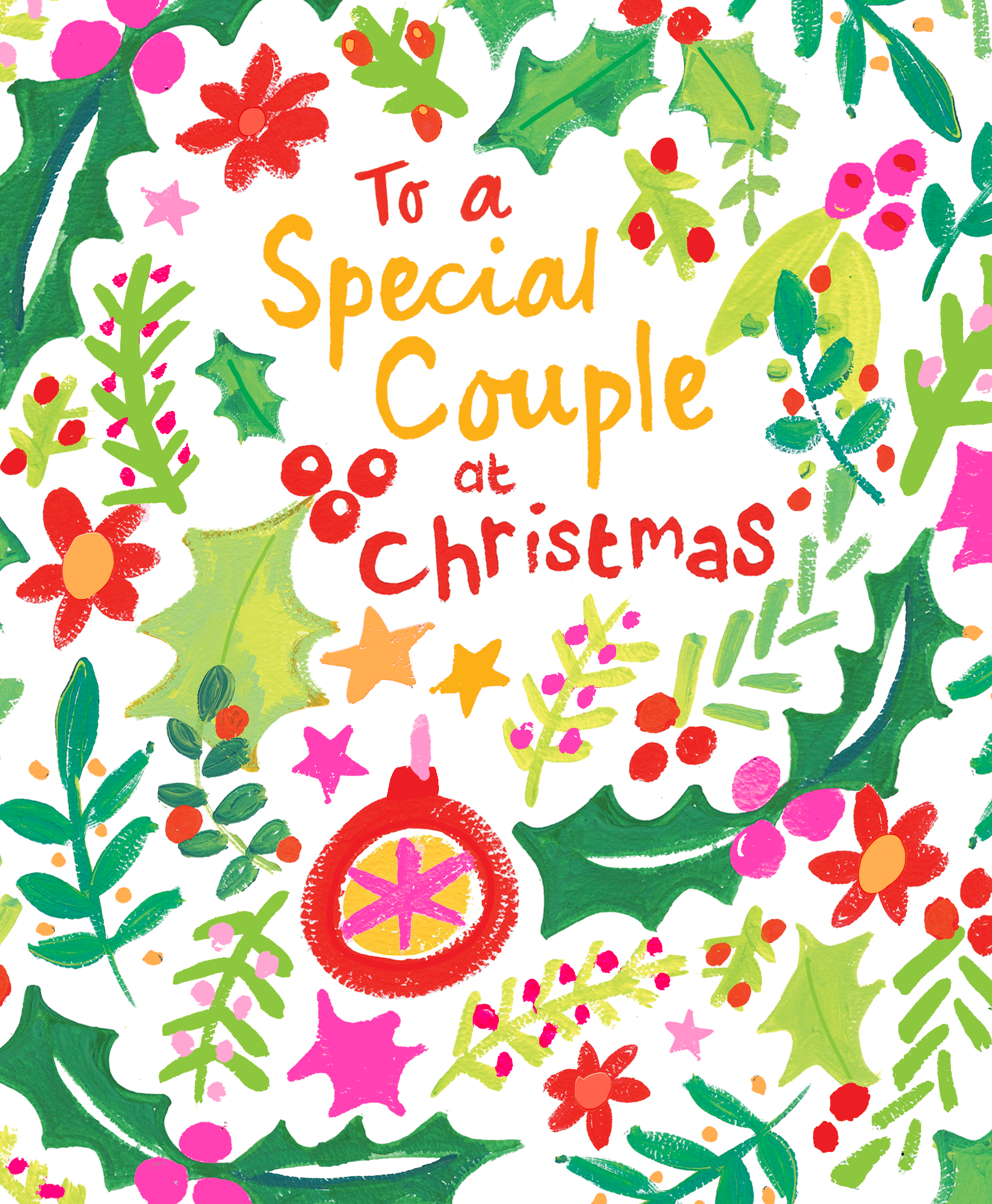 SPECIAL COUPLE HOLLY AND FOLIAGE