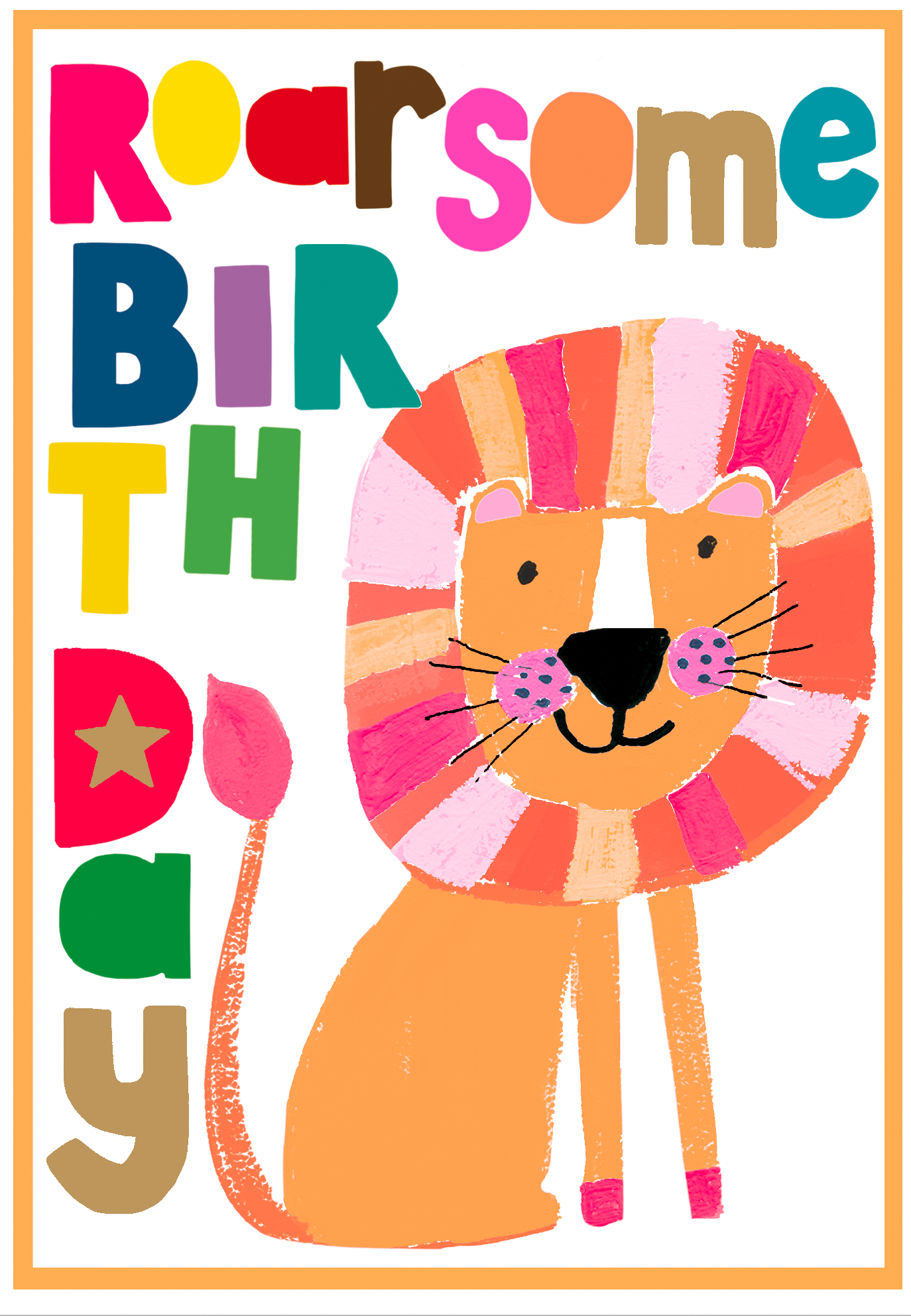 Happy Birthday Lion