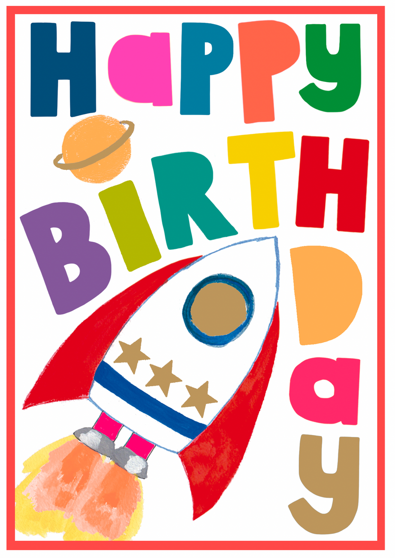 Happy Birthday Rocket