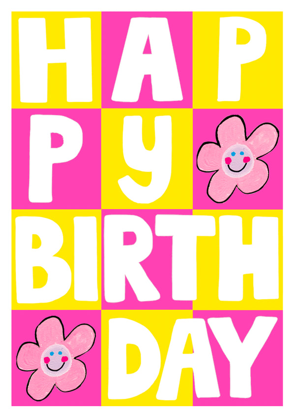 Happy Birthday Tiles