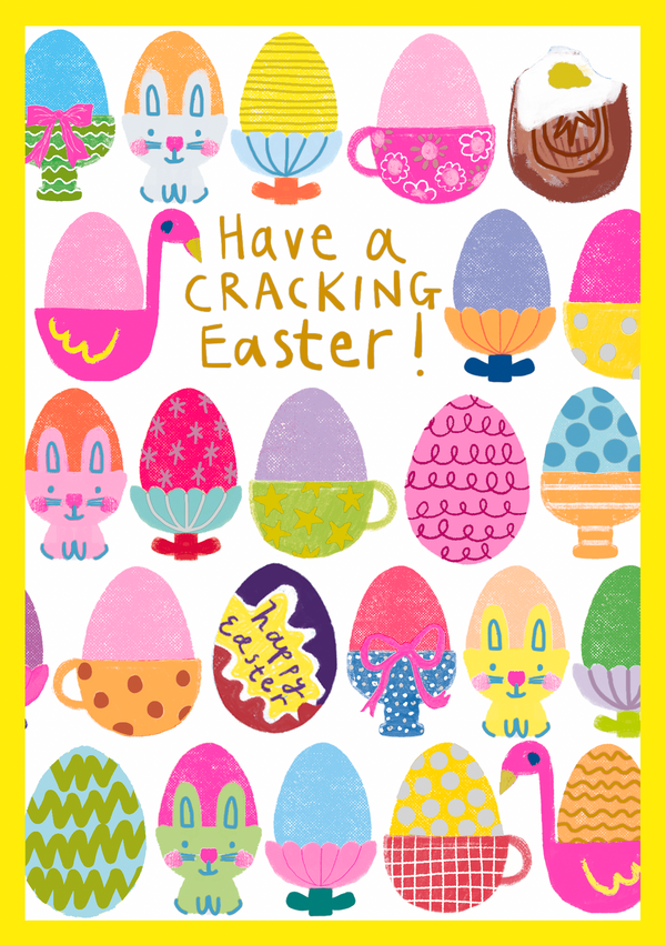HAVE A CRACKING EASTER EGG CUPS