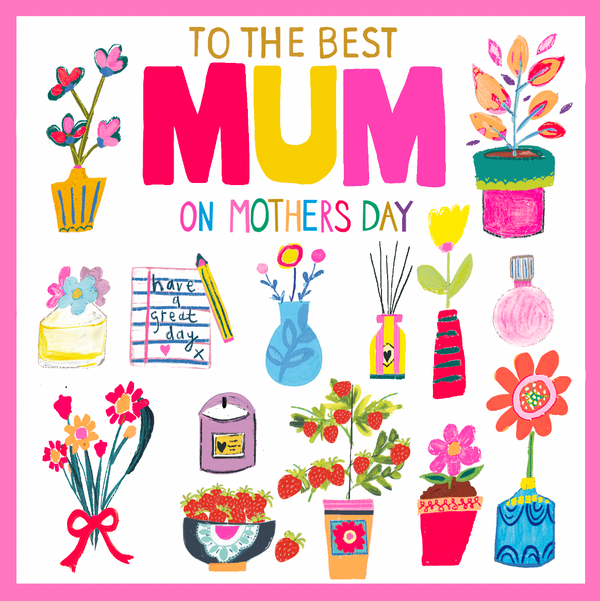 MUM MIXED FLORAL ICONS